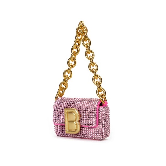 Brandon Blackwood Micro Nia Bag- Pink Crystal - Picture 1 of 6